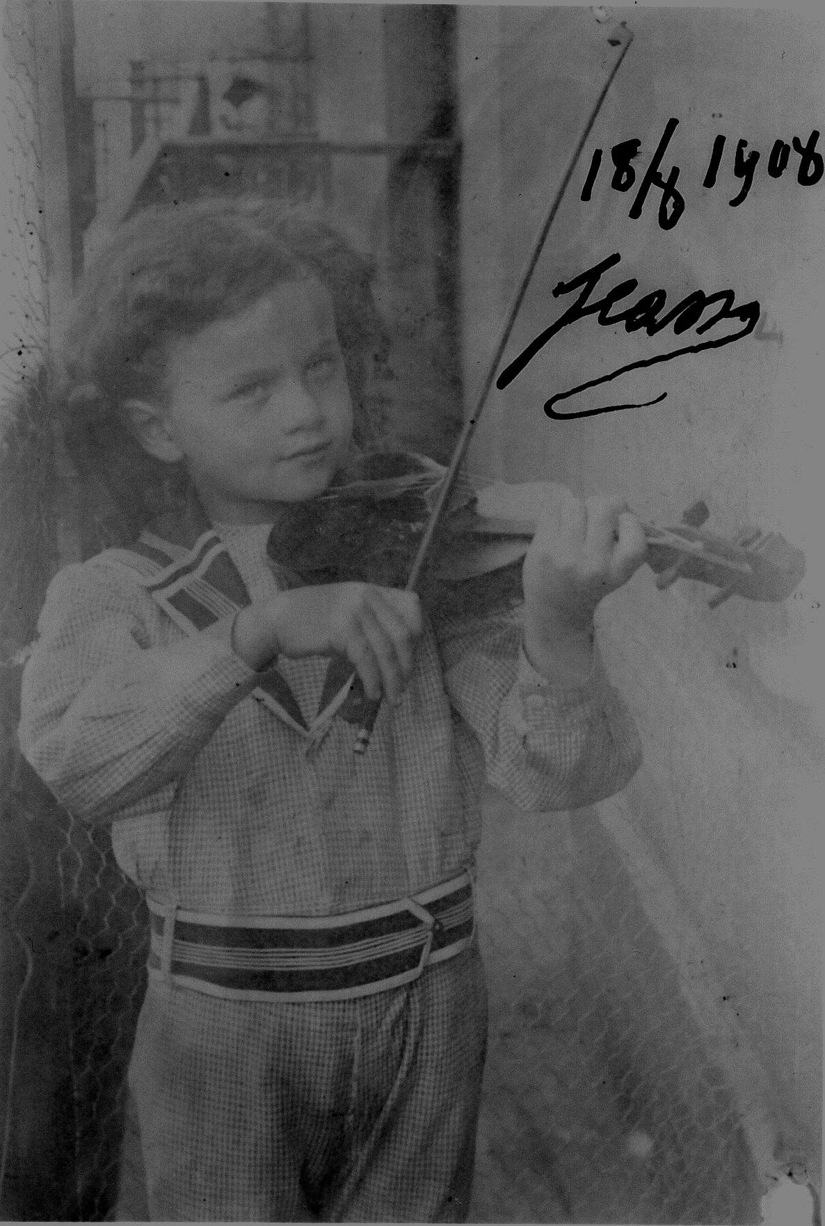 Jean bromet violon 1908
